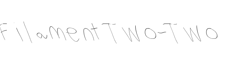 Filament Two-Two Font