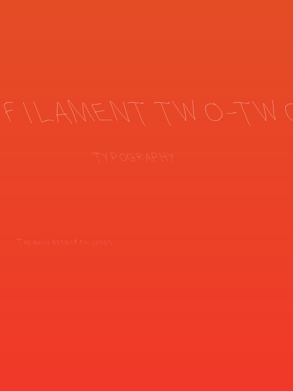 Filament Two-Two Poster