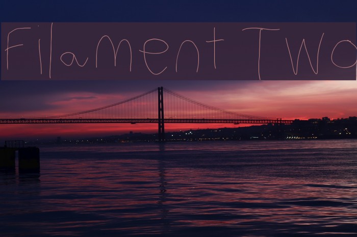 Filament Two Font examples