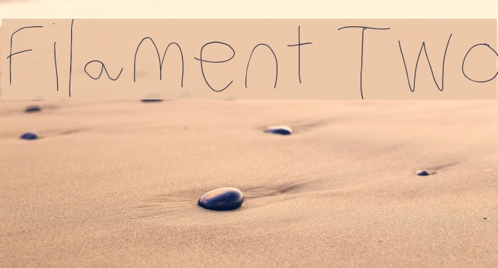 Filament Two Font examples