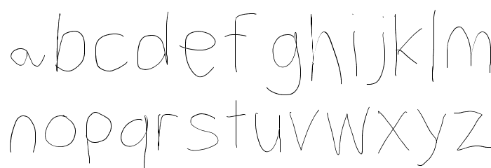 Filament Two Font LOWERCASE