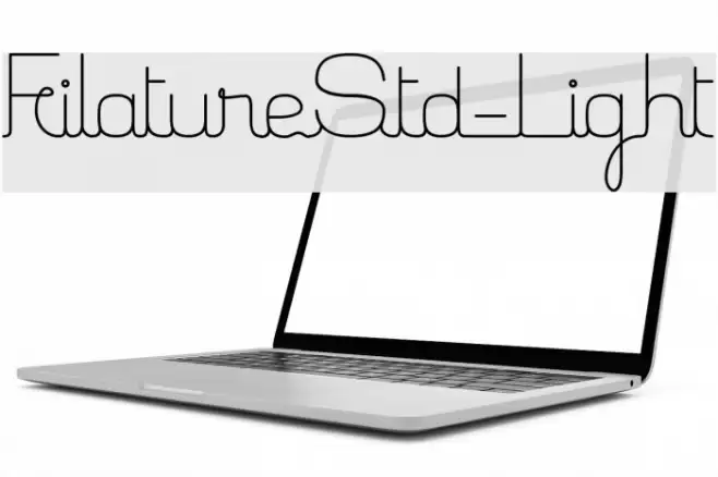 FilatureStd-Light Font examples