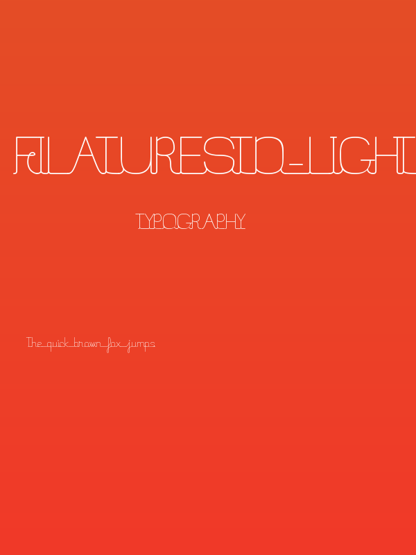 FilatureStd-Light Poster