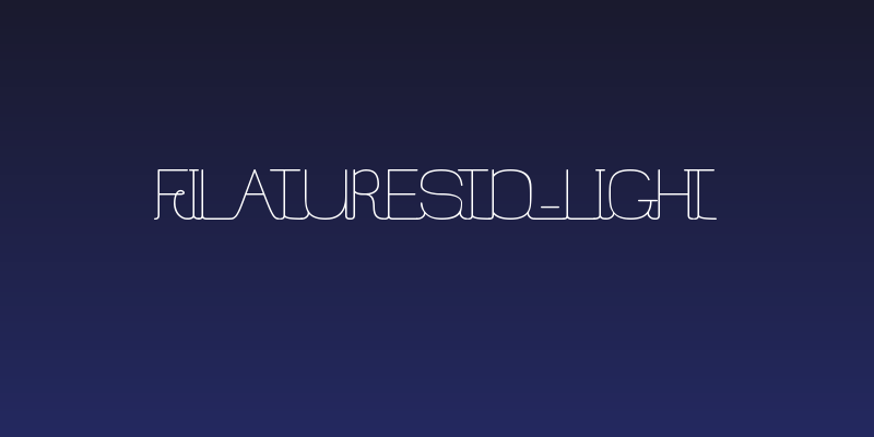 FilatureStd-Light Social Header