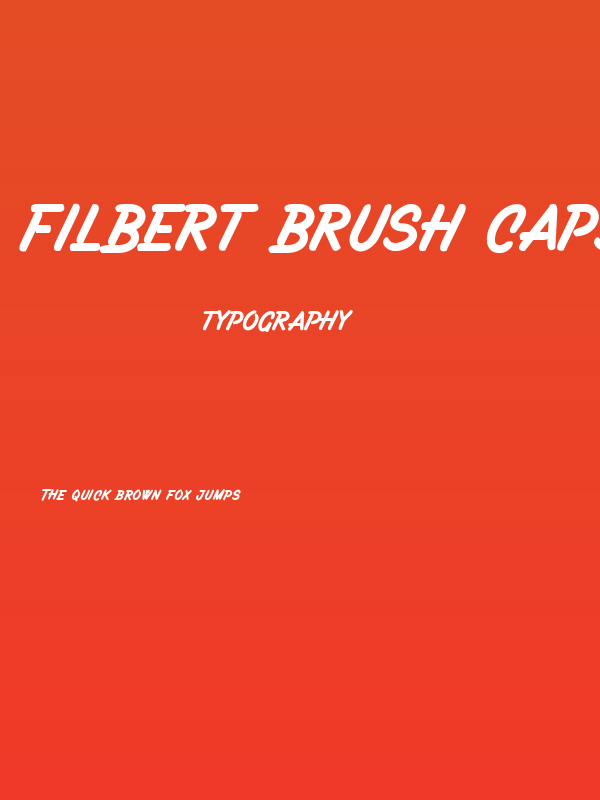 Filbert Brush Caps - PERSONAL USE ONLY Poster