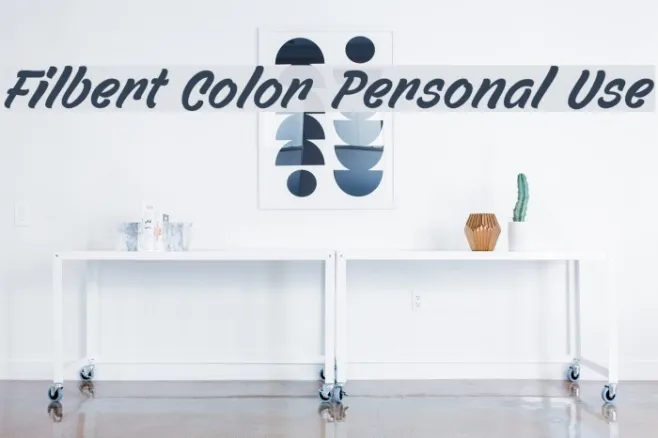 Filbert Color Personal Use Example 1