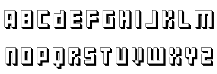 Filepile-Regular Font LOWERCASE