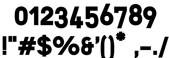 Filetto Bold Font OTHER CHARS