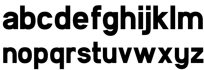 Filetto Bold Font LOWERCASE