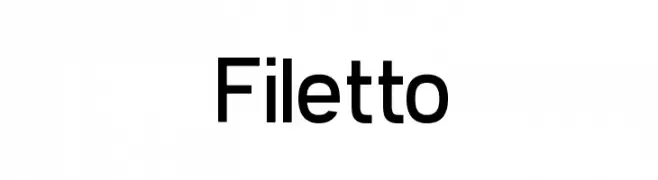 Filetto  baixar fontes gratis