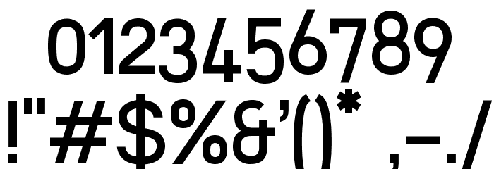 Filetto Font OTHER CHARS