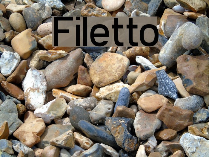Filetto Font examples