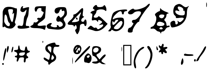 Filgus Font OTHER CHARS