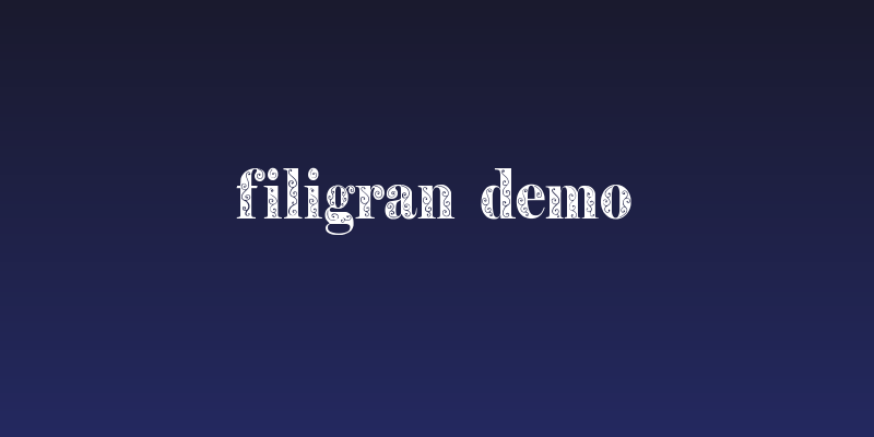 Filigran Demo Social Header
