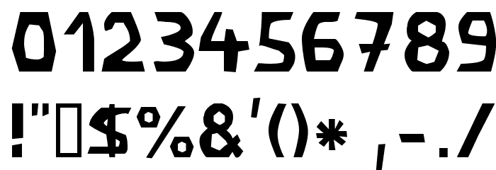 Filirator Font OTHER CHARS