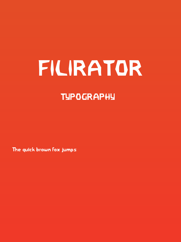 Filirator Poster