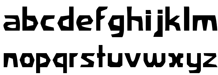Filirator Font LOWERCASE
