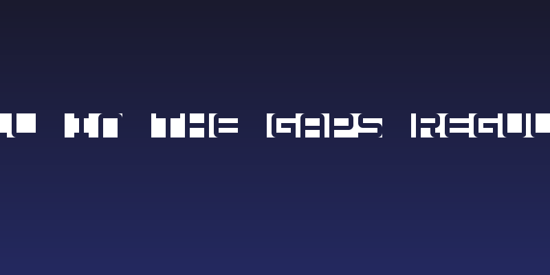 Fill In The Gaps Regular Social Header