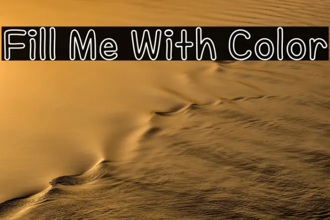 Fill Me With Color Example 2