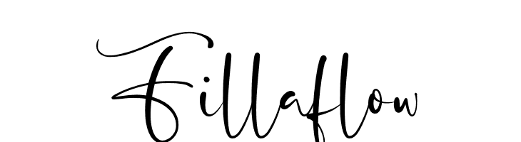Fillaflow  Frei Schriftart Herunterladen
