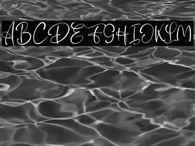 Fillaflow Font examples