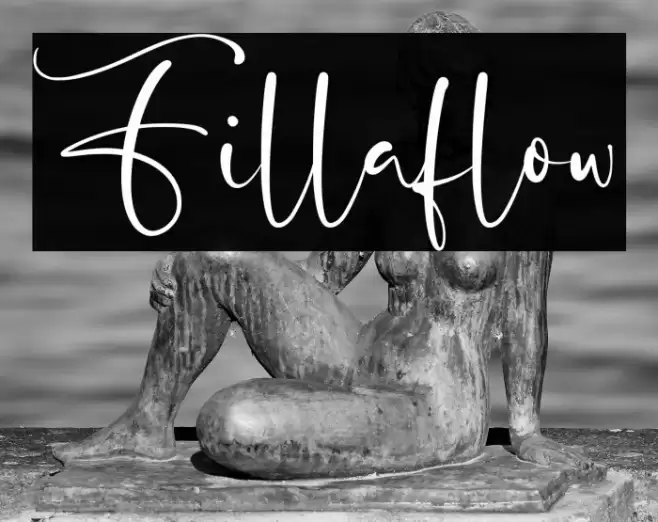 Fillaflow Font examples
