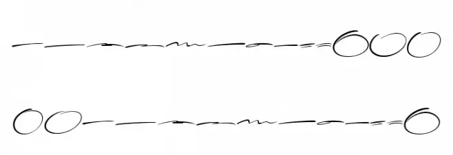Fillate Swash Font Litere mari