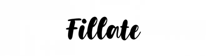 Fillate  Frei Schriftart Herunterladen