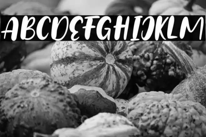 Fillate Font examples