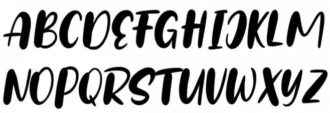 Fillate Font UPPERCASE