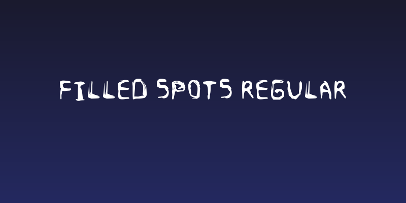 Filled Spots Regular Social Header