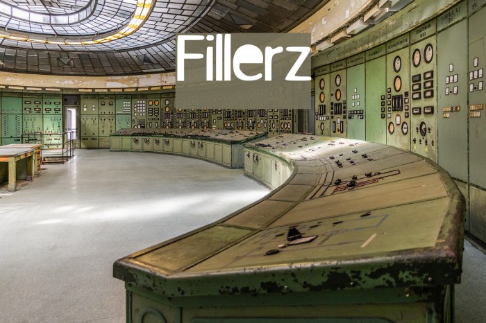 Fillerz フォント examples