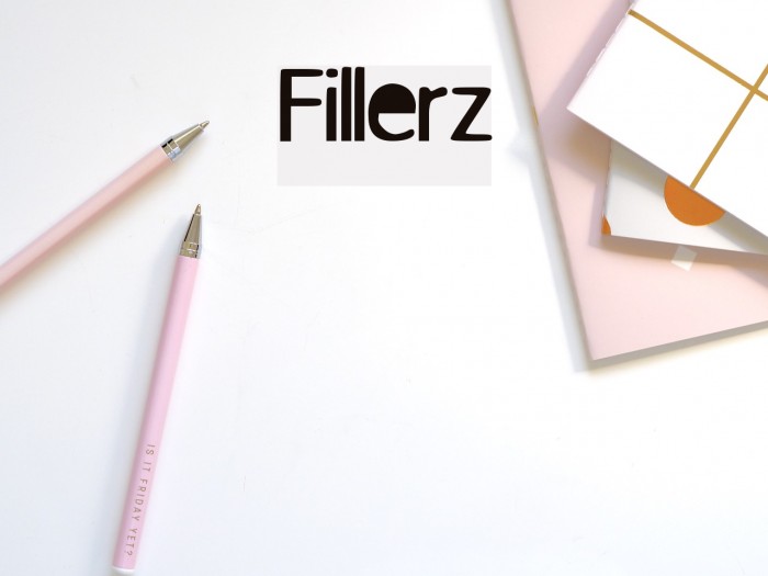 Fillerz フォント examples