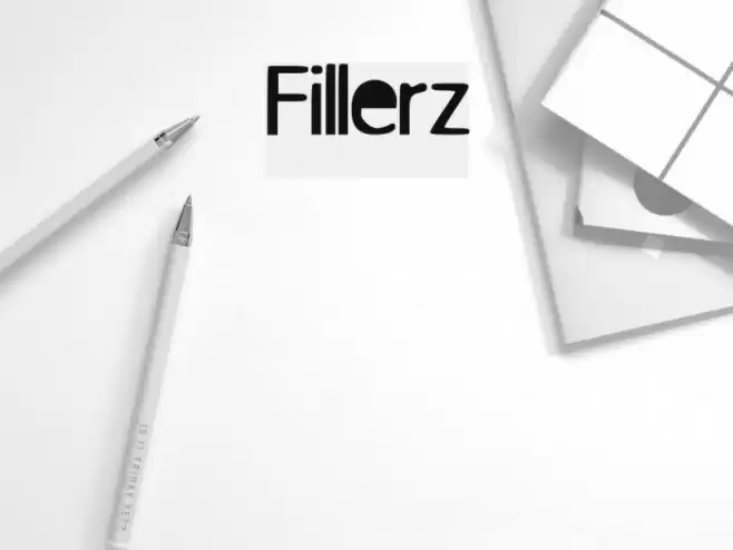 Fillerz Font examples