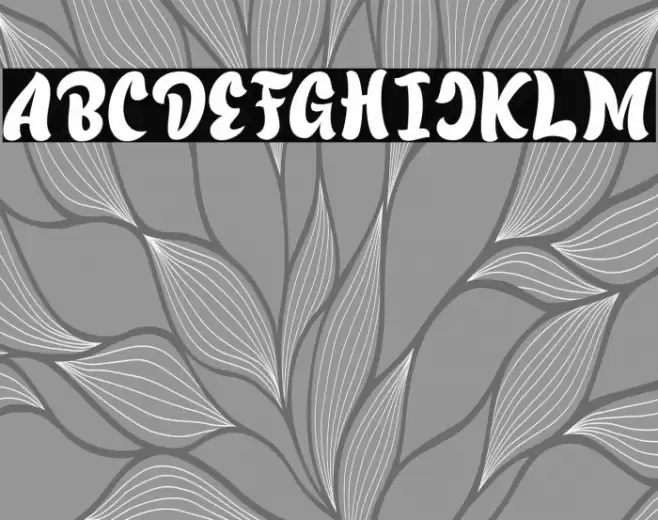 Fillguy Font examples