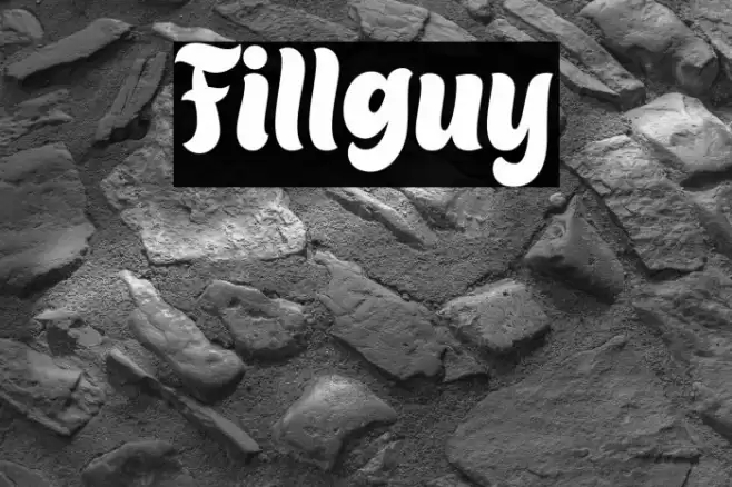 Fillguy Font examples