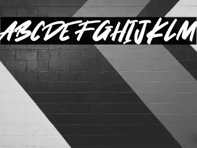 Filling Station Font examples