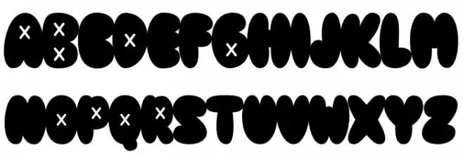 Fillings Urban PERSONAL USE ONLY Regular Schriftart Groß