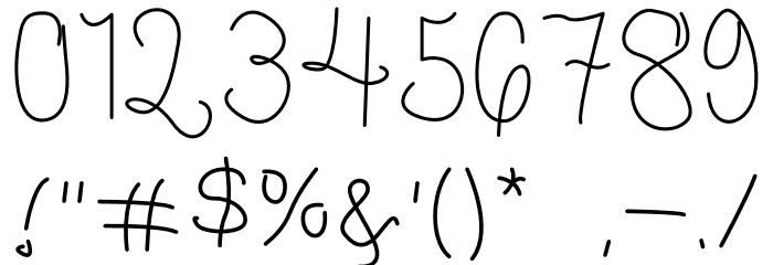 Fillpattern Font OTHER CHARS