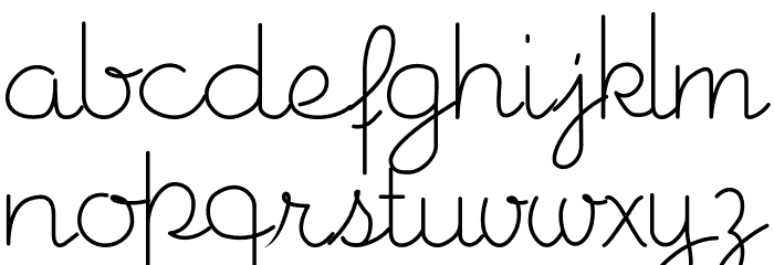 Fillpattern Font LOWERCASE