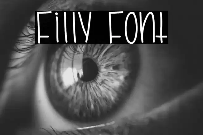 Filly Fonte examples