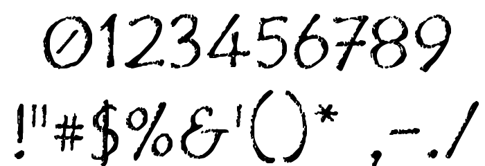 Film Cryptic Font OTHER CHARS