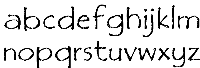 Film Cryptic Font LOWERCASE
