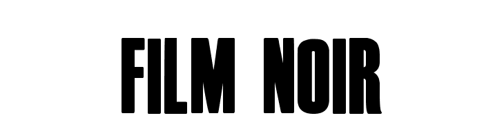 Film Noir  baixar fontes gratis