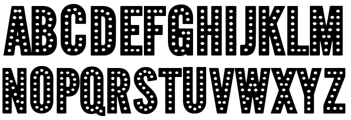 Film Premieres Font LOWERCASE