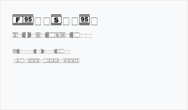 FilmStrip Business Card