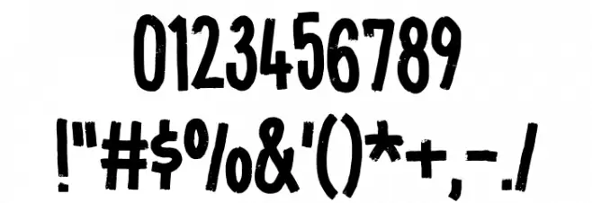 Filmgoer DEMO Regular Font OTHER CHARS