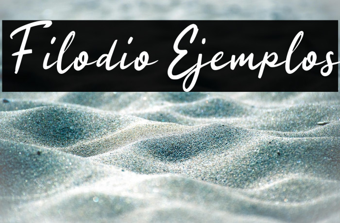 Filodio Ejemplos Example 2
