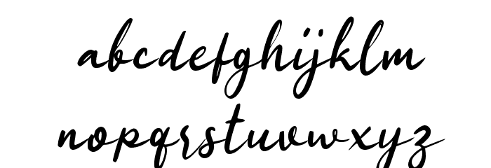 Filodio Ejemplos Font LOWERCASE