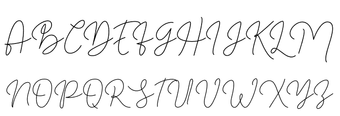 Filosofia Script 字体 大写